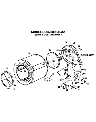 Drum and duct