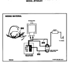GE JET344J01 wiring material diagram