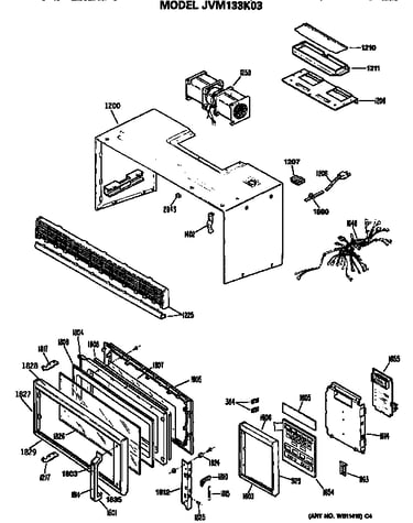 Door/control panel