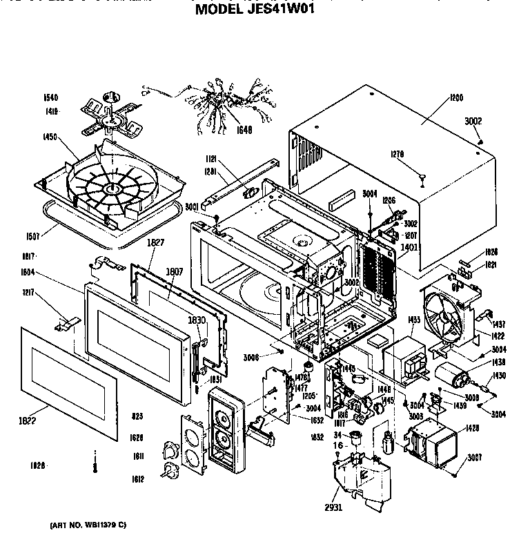 MICROWAVE PARTS