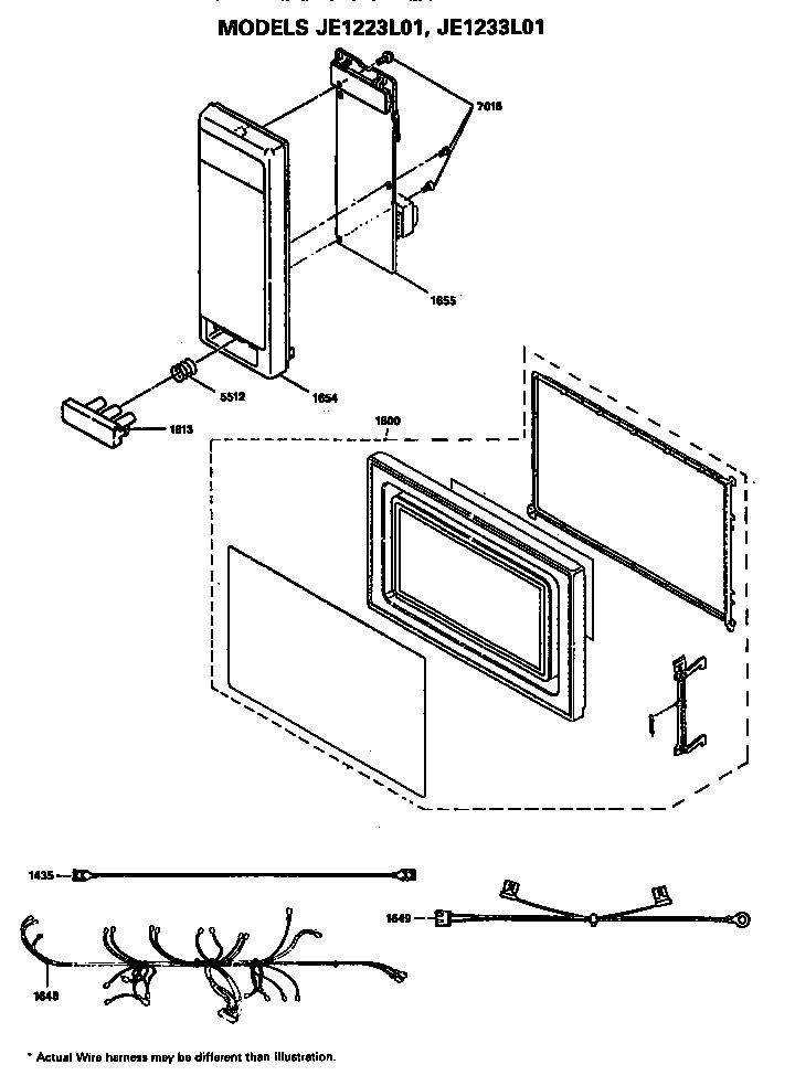 Door/control panel