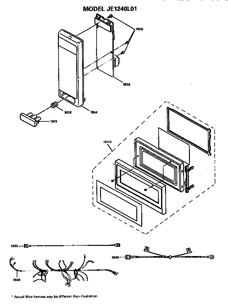 Door/control panel