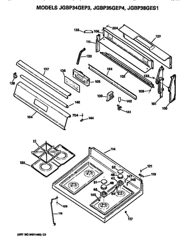 Control and cooktop