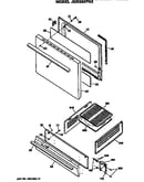 Door & broiler assembly