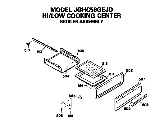Broiler assembly