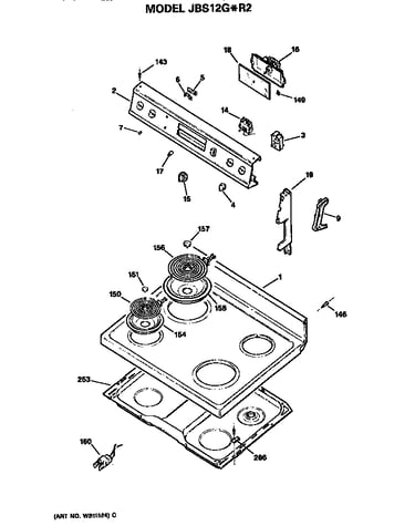 Cooktop/control