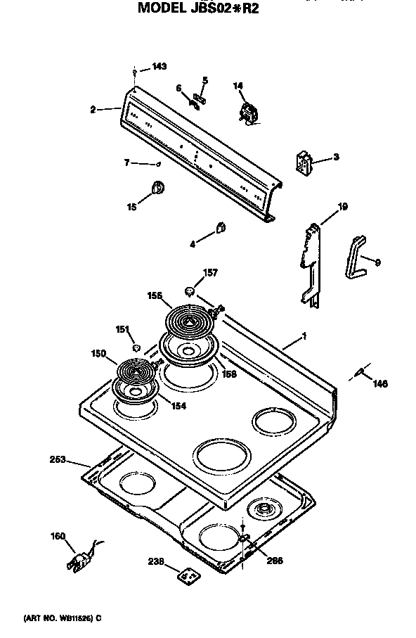 Cooktop/controls