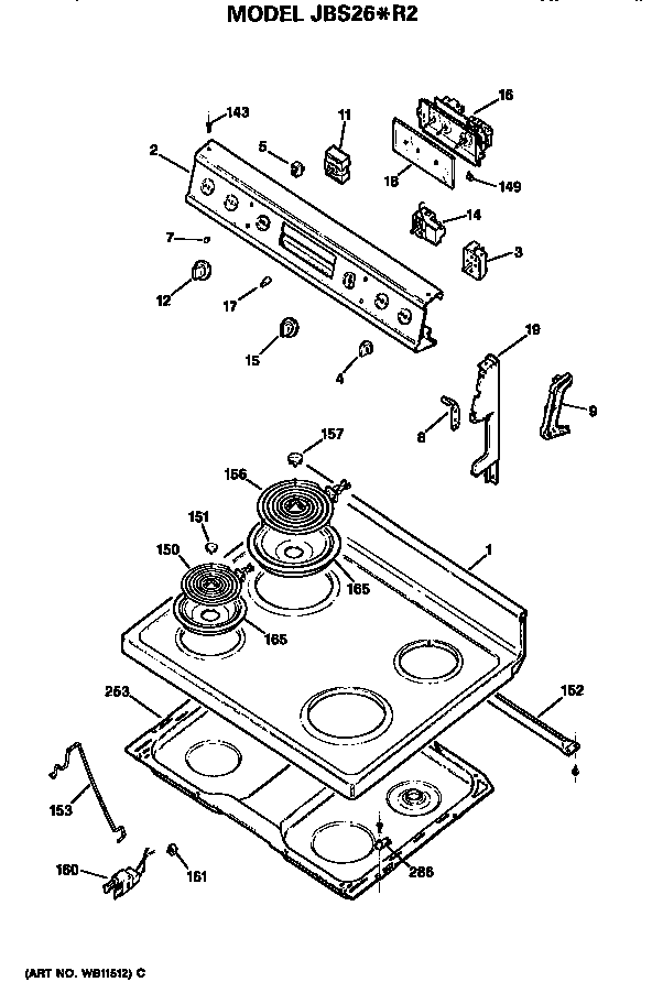 Cooktop/controls