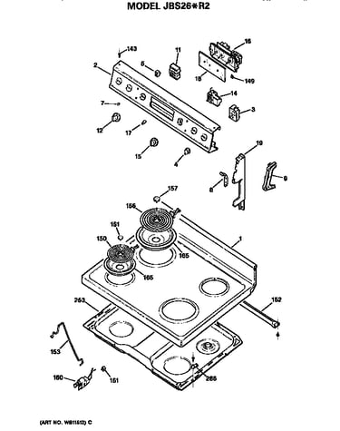 Cooktop/controls