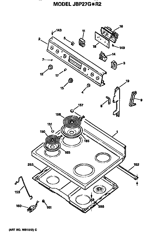 Cooktop/controls