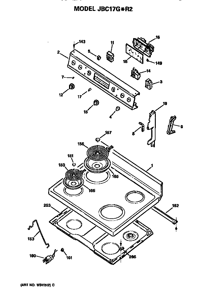 Cooktop/controls