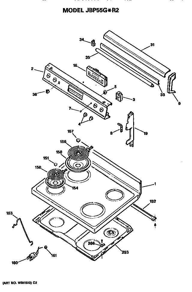 COOKTOP/CONTROLS