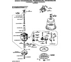 GE WWA8849RBLWW transmission diagram