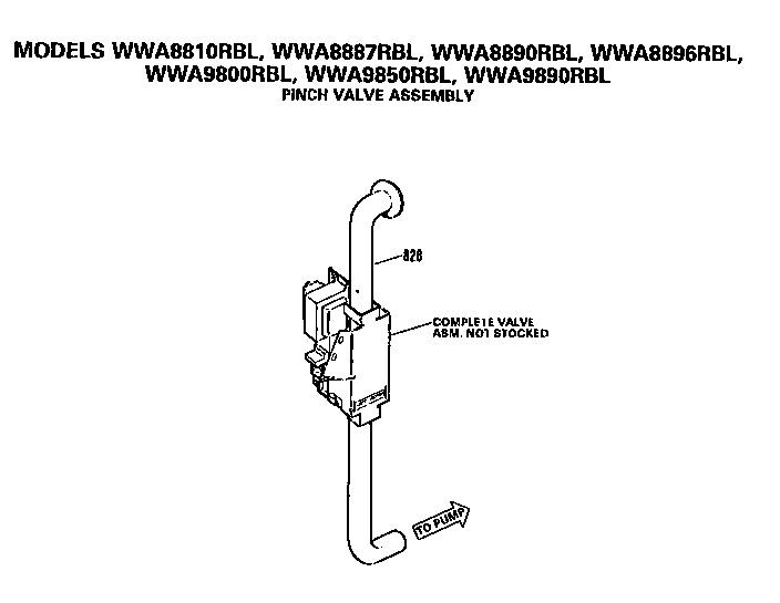 Pinch valve assembly