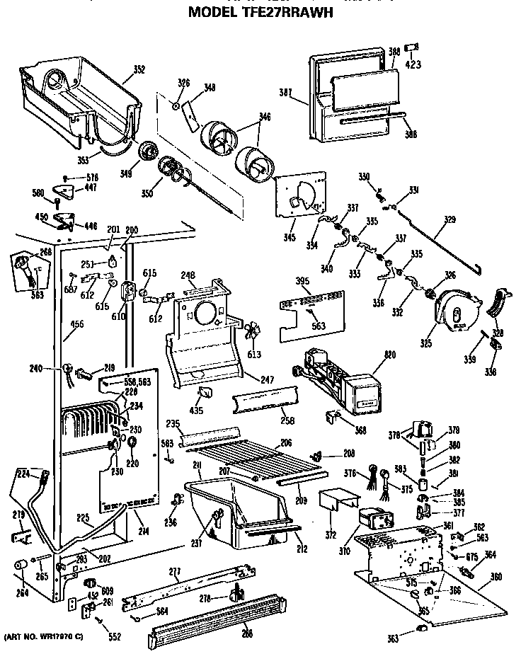Freezer section
