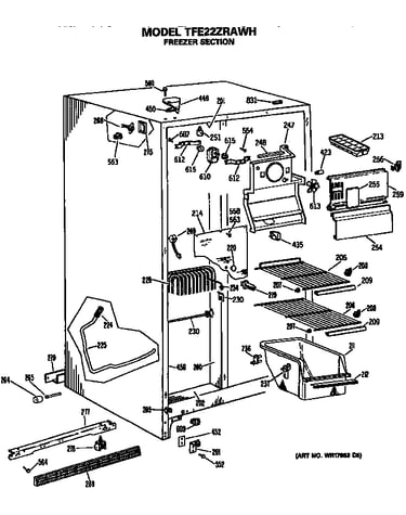 Freezer section