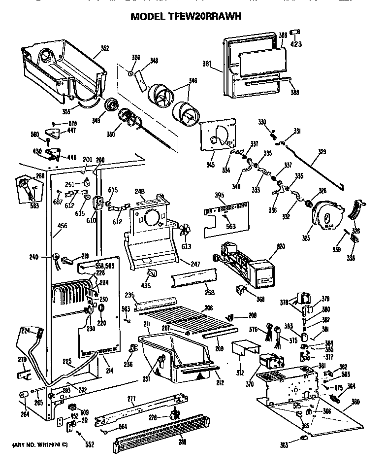 Freezer section