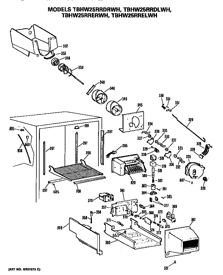 ICE BUCKET/AUGER