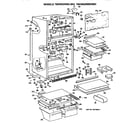 GE TBHW22RRERWH cabinet parts diagram