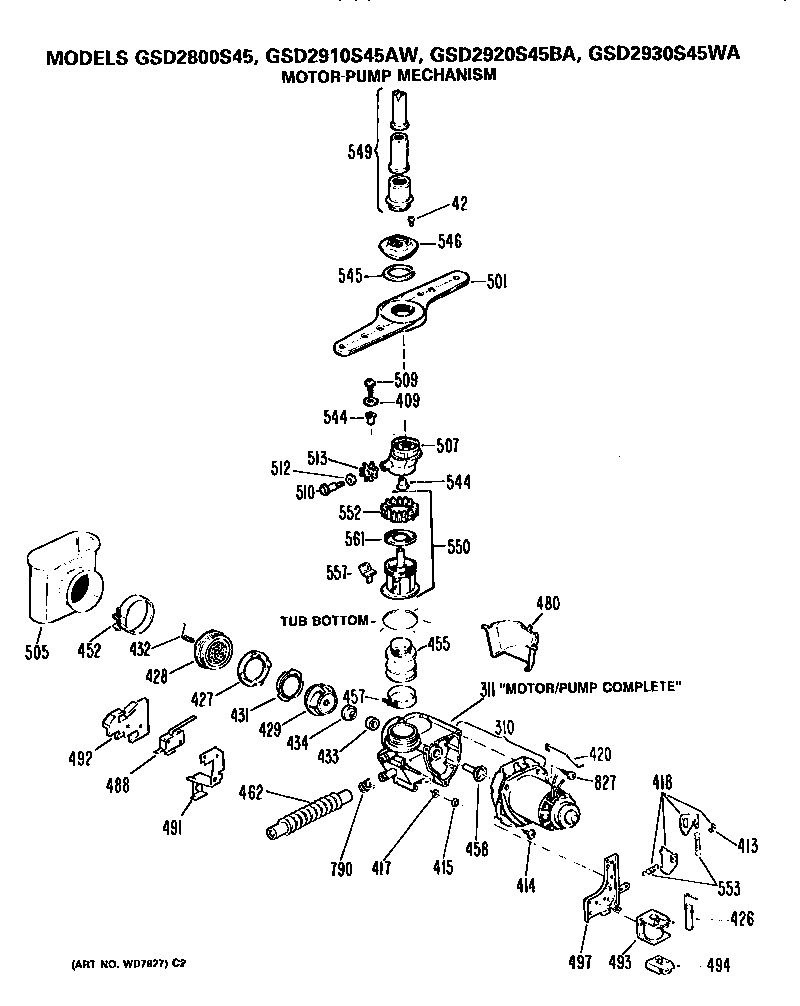 Motor/pump
