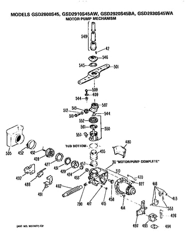 Motor/pump