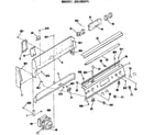 GE JB578GP1 controls diagram