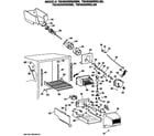 GE TBHB25RRDRBK ice bucket/auger diagram