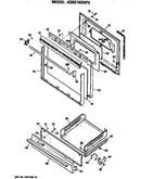 Door and broiler assembly