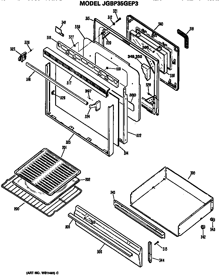 Door and drawer
