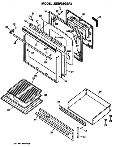 Door and drawer