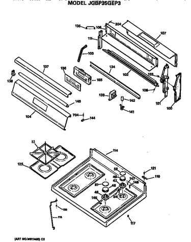 Control and cooktop