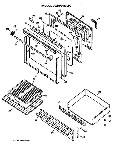 Door and drawer
