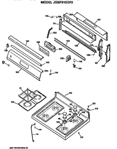 Control and cooktop