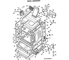 GE JGBP30AEP2 cabinet parts diagram
