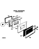 Lower oven door