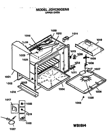 Upper oven