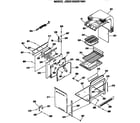 GE JGDS10GER1WH door assembly diagram