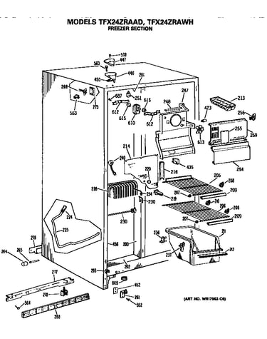 Freezer section