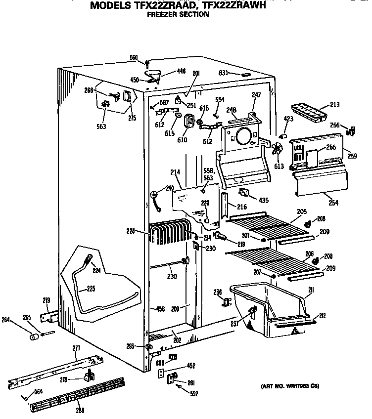 FREEZER SECTION