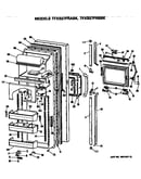 Refrigerator door