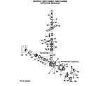 GE GSC1120S01 motor/pump diagram