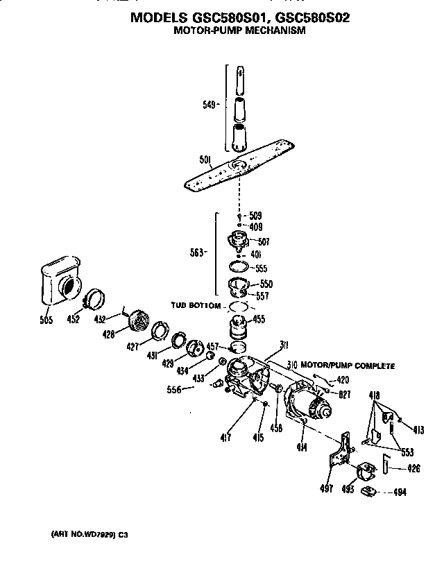 Motor/pump