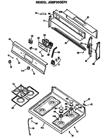 Control and cooktop
