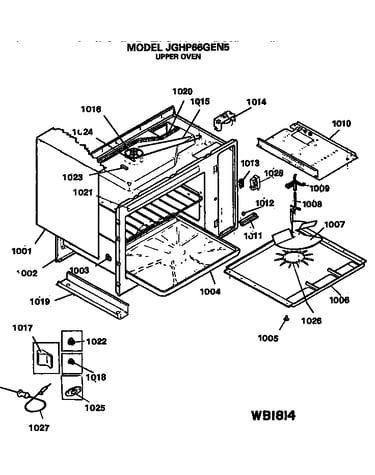 Upper oven