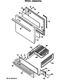 Door and broiler assembly
