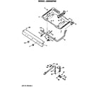 GE JGBS02PN2 burner assembly diagram