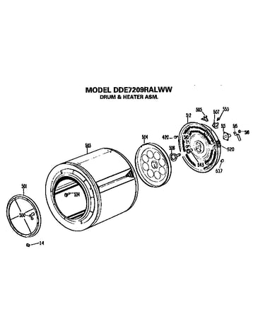 Parts diagram