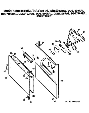 Cabinet front