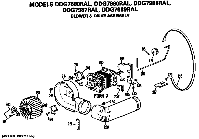 Blower and drive