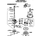 GE WWA8608MXL transmission diagram